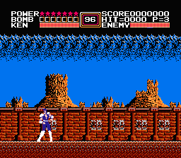 Fist of the North Star screenshot 5 for NES